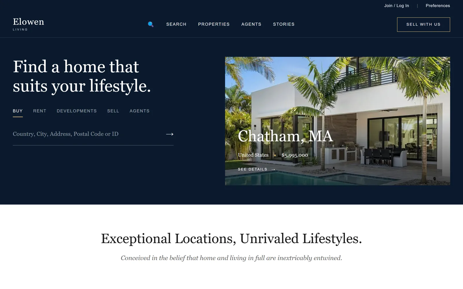 Elowen Living — live site